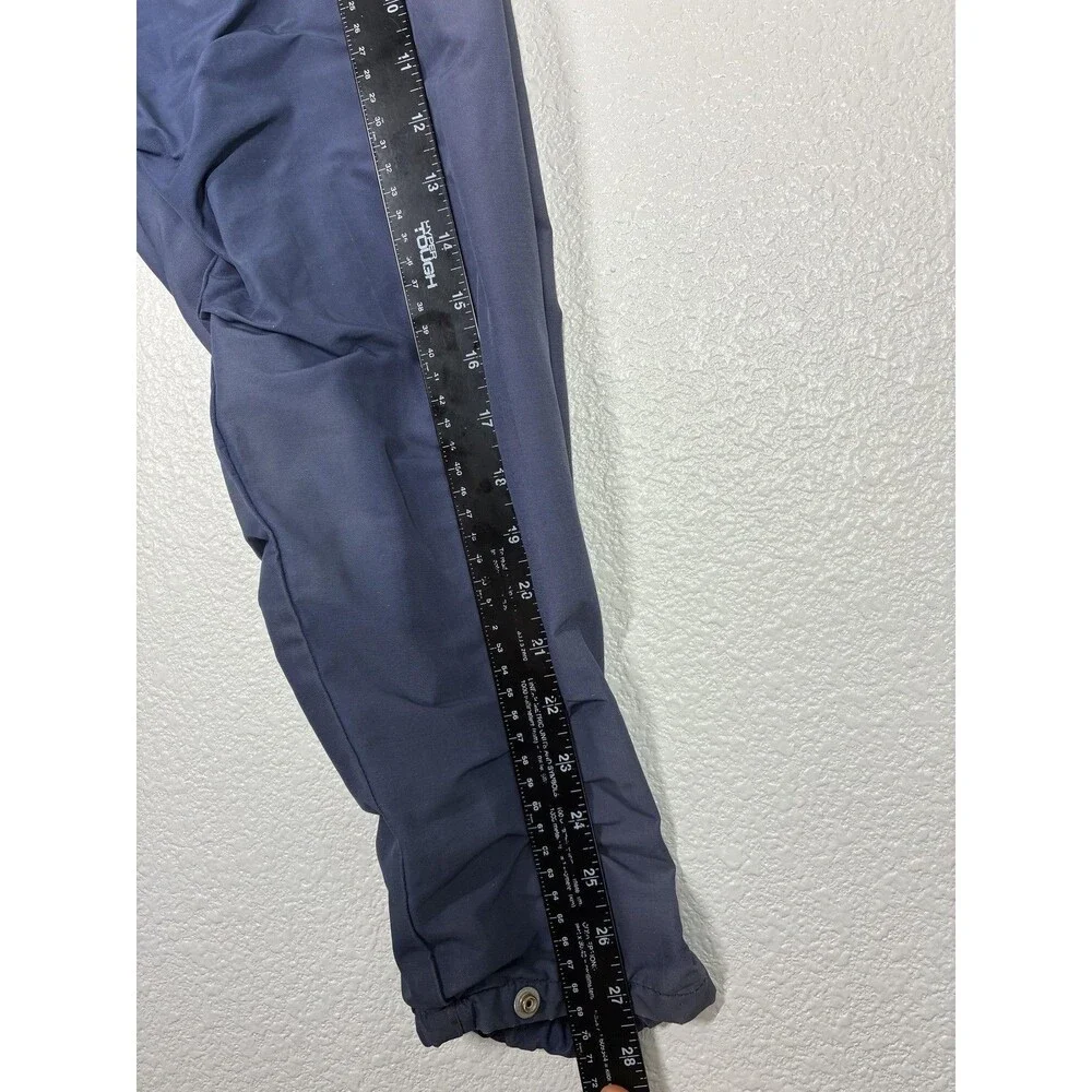 Vintage The North Face Coat Mens Large Blue Hooded Nylon Parka Winter 70s